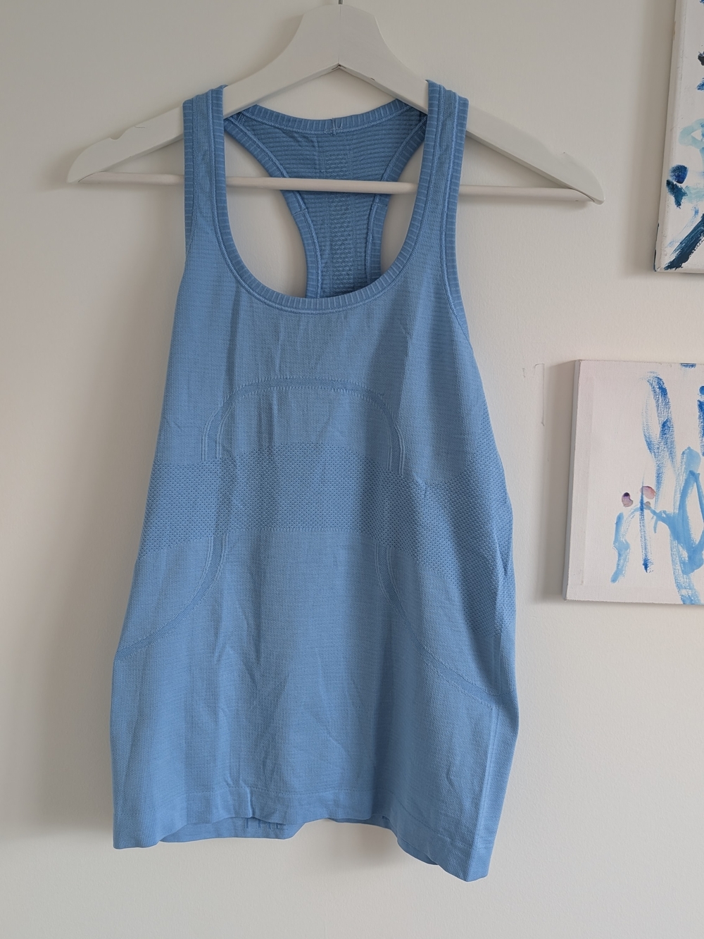 Lululemon Light Blue Women's Racerback Tank Top